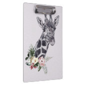 Porte-bloc Giraffe Oreille Giraffe Animal avec Fleur (Swatch)