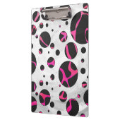 Porte-bloc Giraffe rose chaude et noire (Gauche)