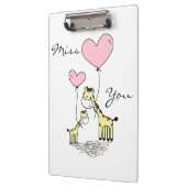 Porte-bloc Giraffes (Gauche)