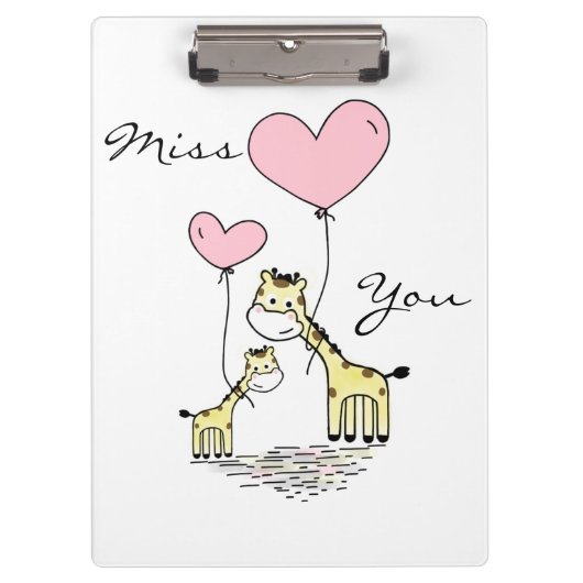 Porte-bloc Giraffes (Devant)