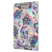 Porte-bloc Girly Opal Leopard Print Office School (Gauche)