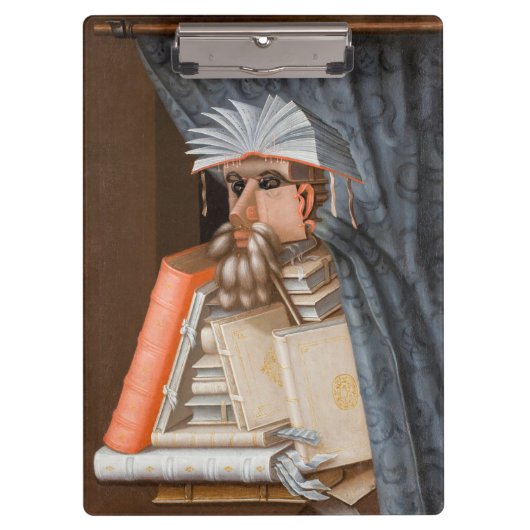 Porte-bloc Giuseppe Arcimboldo - Le Bibliothécaire (Devant)