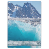 Porte-bloc Glace bleue glaciale, Norvège (Dos)