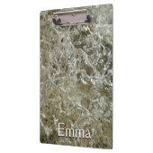 Porte-bloc Glace glaciaire Texture nature Abstraite (Gauche)