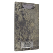 Porte-bloc Glam en granit Parties scintillant d'or noir perso (Swatch)