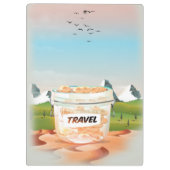 Porte-bloc Glass Money (Dos)