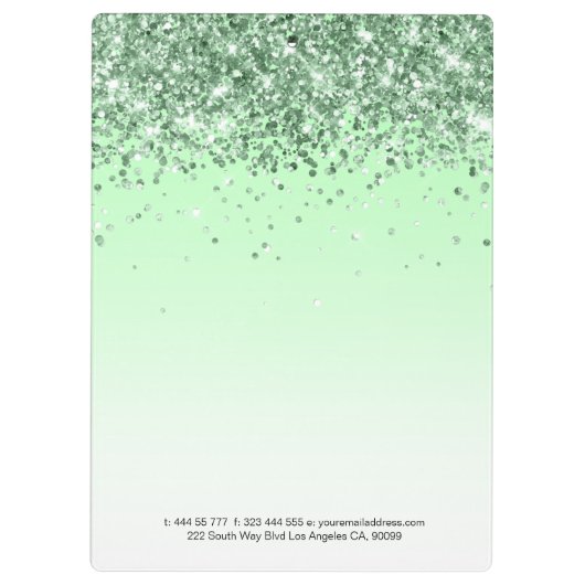 Porte-bloc Glitter (Dos)