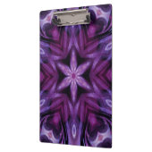 Porte-bloc Glitterie Purple Kaleidoscope Coeurs Gradient (Gauche)