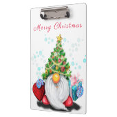Porte-bloc Gnome de Noël mignonne avec Porte - bloc cadeau (Gauche)