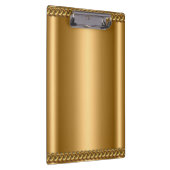 Porte-bloc Gold Bronze Chaîne Plaque Ajouter Nom d'entreprise (Swatch)