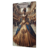 Porte-bloc Gold Princess Steampunk Victorian Industrial (Gauche)