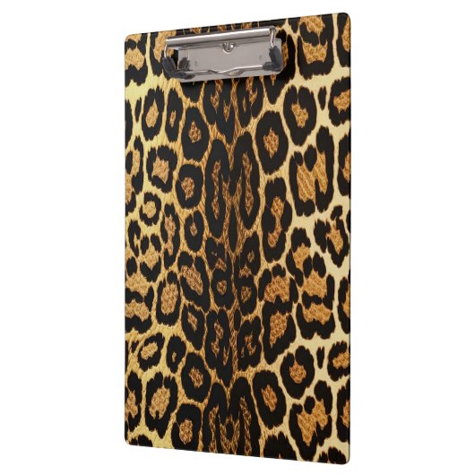 Porte-bloc Golden Leopard Chic 🐆 (Gauche)