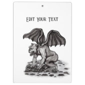 Porte-bloc Golem Gargoyle (Dos)