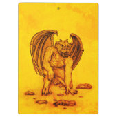 Porte-bloc Golem Gargoyle (Dos)