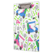 Porte-bloc Golf rose bleu (Gauche)