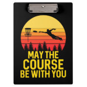 Porte-bloc Golf sur disque avec vous (Devant)