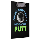Porte-bloc Golfer Oh Mon Dieu (Swatch)