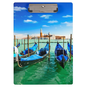 Porte-bloc Gondolas à Venise, Italie