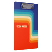 Porte-bloc Good Vibes les années 70 Ombre personnalisable (Swatch)