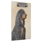 Porte-bloc Gordon Setter Peinture - Joli art original chien (Swatch)