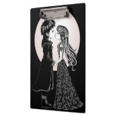 Porte-bloc Gothique Emo Enfants Kiss Valentine's Day (Gauche)
