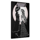 Porte-bloc Gothique Emo Enfants Kiss Valentine's Day (Swatch)