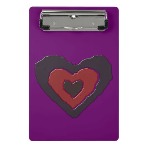 Porte-bloc Gothique Fondre Amour Coeur Mini Porte - bloc