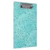 Porte-bloc gouttelettes d'eau aquamarines (Swatch)