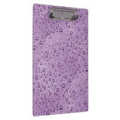 Porte-bloc gouttelettes d'eau violette (Swatch)