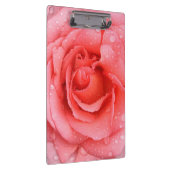 Porte-bloc Gouttes d'eau de rose rouge romantique (Swatch)