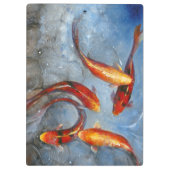 Porte-bloc Gracieux Koi I (Dos)