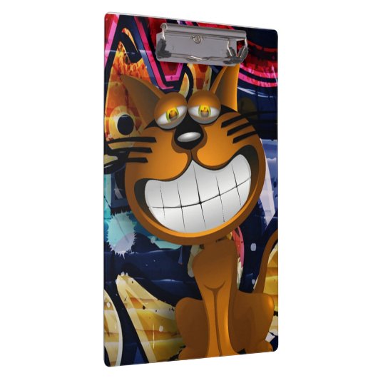 Porte-bloc Graffiti Art Chat souriant (Swatch)
