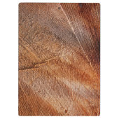 Porte-bloc Graisse de bois de rondelle coupée (Dos)