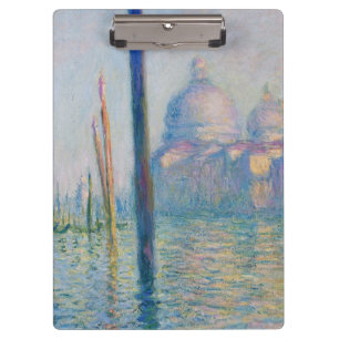Porte-bloc Grand Canal Monet Venise Italie Peinture classique