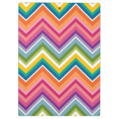 Porte-bloc Grand Motif coloré Chevron (Dos)