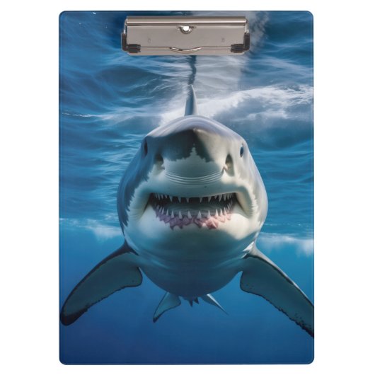Porte-bloc Grand requin blanc (Devant)