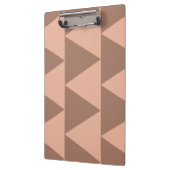 Porte-bloc Grand Triangles géométriques Mocha Mousse Dusty ro (Gauche)