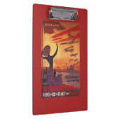 Porte-bloc Grande semaine d'aviation - affiche de ondulation (Swatch)