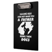 Porte-bloc Grandfather Quotes | A Father Raising Them Does (Gauche)
