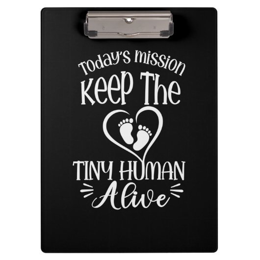 Porte-bloc Grandfather Quotes | Keep The Tiny Human Alive (Devant)