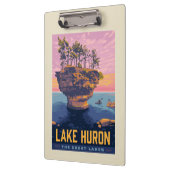 Porte-bloc Grands Lacs | Lac Huron (Gauche)