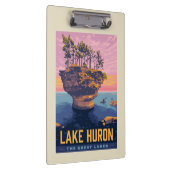 Porte-bloc Grands Lacs | Lac Huron (Swatch)