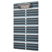 Porte-bloc graphique damé illustration haute, (Gauche)