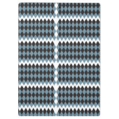 Porte-bloc graphique damé illustration haute, (Dos)