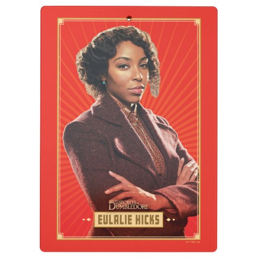 Porte-bloc Graphique de caractères Eulalie Hicks (Dos)