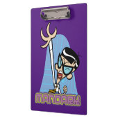 Porte-bloc Graphique Nom de caractère Mandark (Gauche)