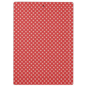 Porte-bloc Gras Red Heart Love Design - Parfait pour Gi perso (Dos)