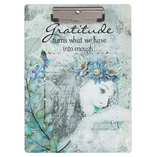 Porte-bloc Gratitude (Devant)