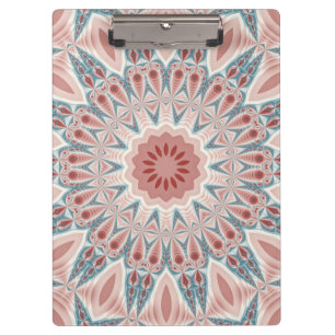 Porte-bloc Grattez moderne Kaleidoscope Mandala art fractal