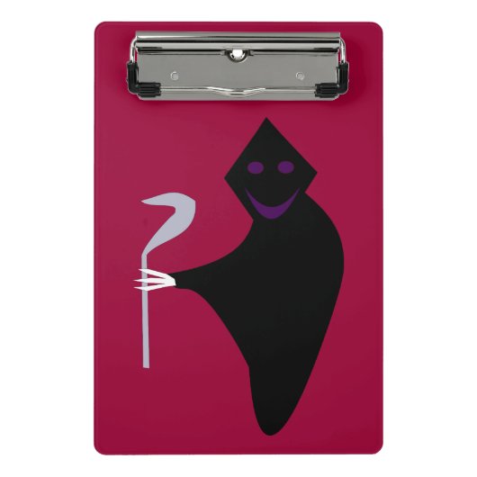 Porte-bloc Grave faucheuse Halloween Mini Porte - bloc (Devant)